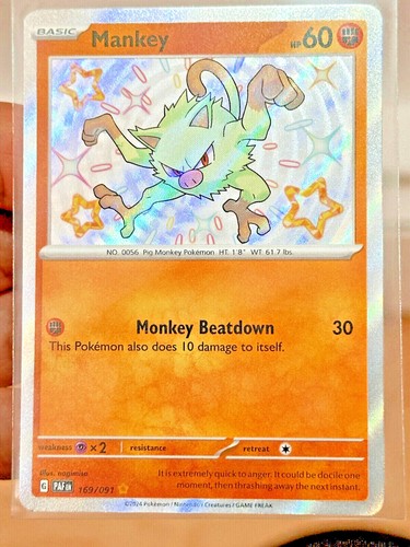Pokemon sv4 paldean - fates, nm